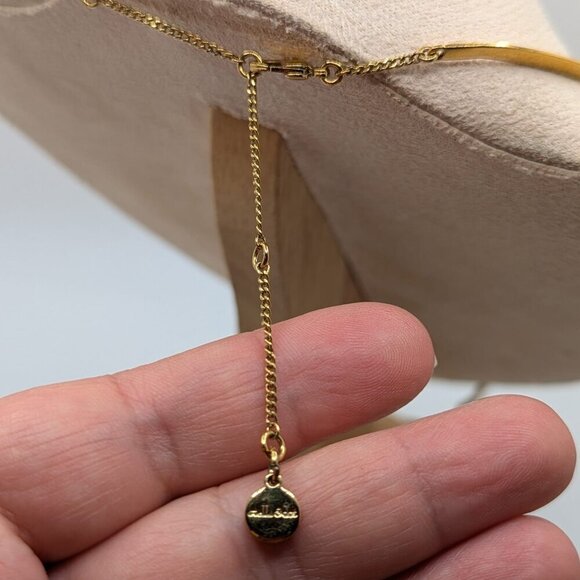 Stella and Dot Gold Tone Layering Statement Necklace Choker - Picture 4 of 5